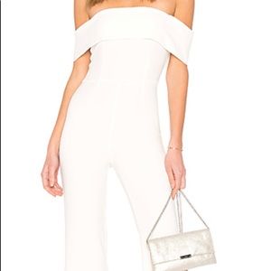 BNWOT: Superdown Aubrey Off-Shoulder Jumpsuit ❣️🌟